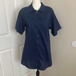 Walter Baker Navy casual Shirt Dress